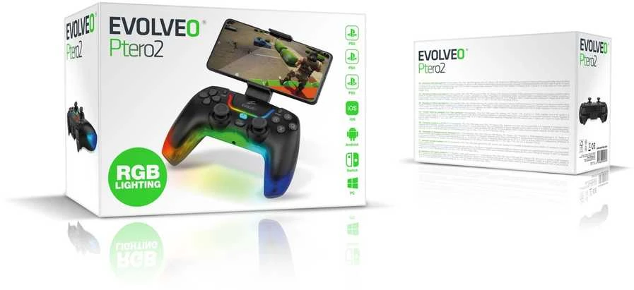 Pad Evolveo Ptero2 Juodas (PTERO2-BK)