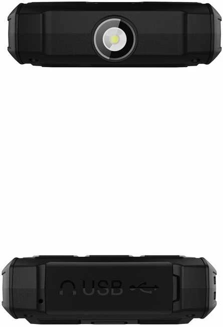 Mobilusis telefonas Evolveo StrongPhone H1 neperšlampamas wytrzymały telefon Dual SIM juodai-sidabrinis