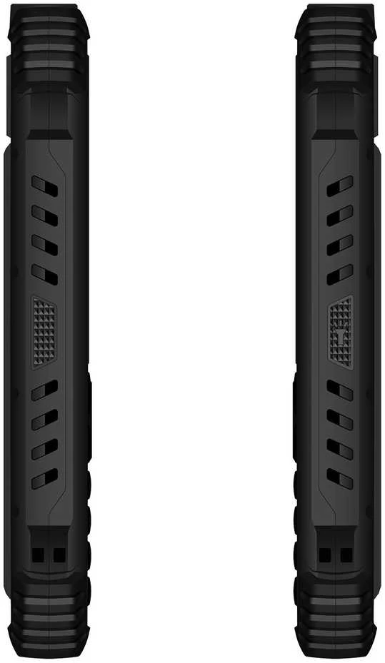 EVOLVEO StrongPhone Q1, vandeniui atsparus, patvarus dviejų SIM kortelių telefonas, juodas