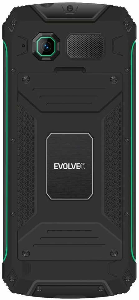 Mobilusis telefonas Evolveo StrongPhone W4 neperšlampamas wytrzymały telefon Dual SIM juoda-žalia