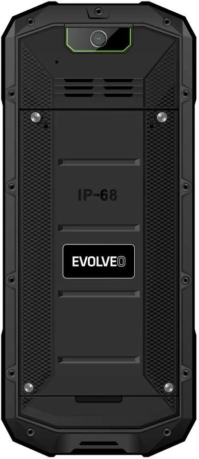 Evolveo StrongPhone X5 neperšlampamas odporny telefon juoda-žalia