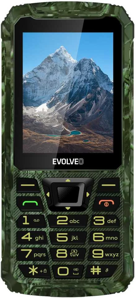 EVOLVEO StrongPhone Z6 medžioklės kamufliažas