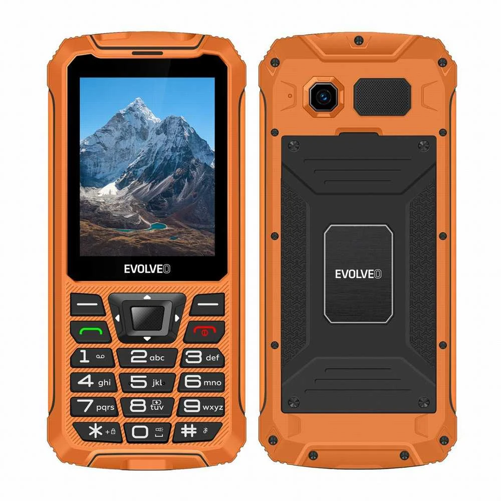 EVOLVEO StrongPhone Z6 oranžinis