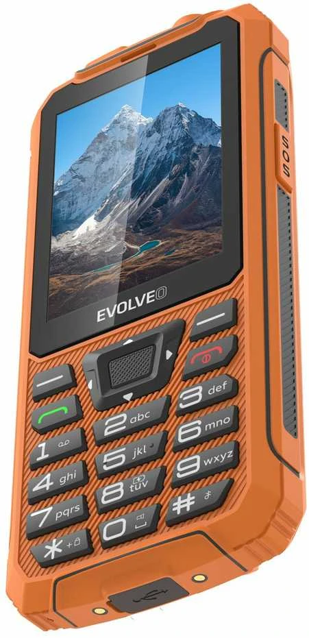 EVOLVEO StrongPhone Z6 oranžinis
