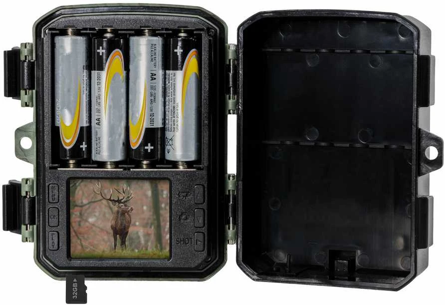 „EVOLVEO StrongVision“ kompaktiška 4K nuotraukų gaudyklė / pagreitinto filmavimo kamera, 32 GB