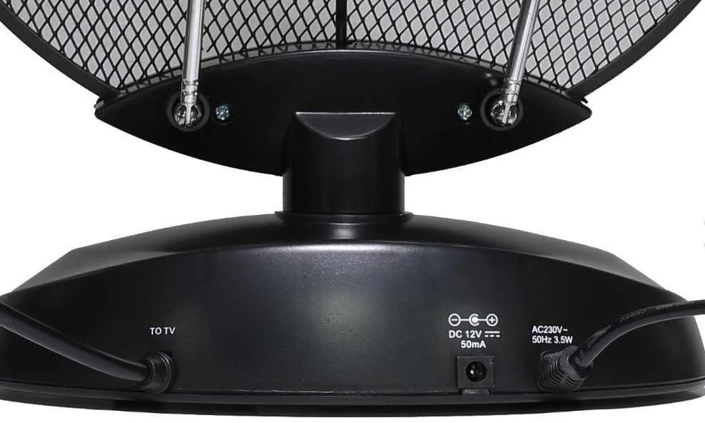 EVOLVEO Xany 4, 230/12V, aktyvi patalpų antena FM/DAB+/DVB-T2, LTE, 4G, 5G filtras