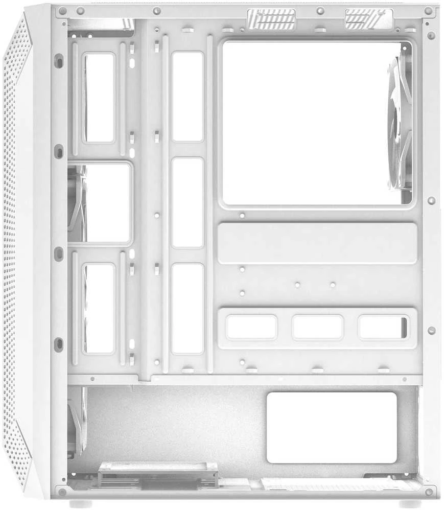 Obudowa Evolveo Xenon ATX 4x ARGB 120mm Airflow Mesh Baltas (XENON-WH-4)