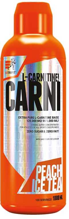 Extrifit Carni 120000mg Liguid Ice tea brzoskwinia 1000ml