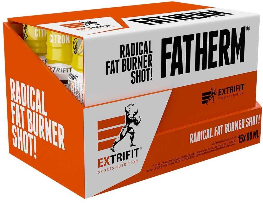 Extrifit Fatherm Shot 15 x 90 ml - lemon