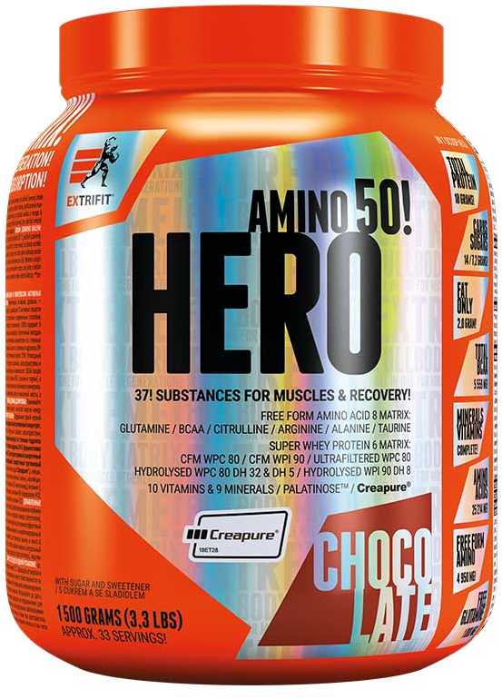 Extrifit Hero 1500 g - chocolate