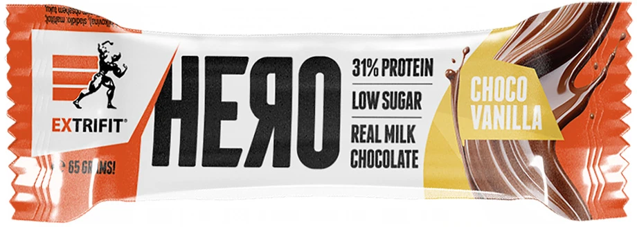 Extrifit Hero Protein Bar 31% 65 g chocolate-vanilla