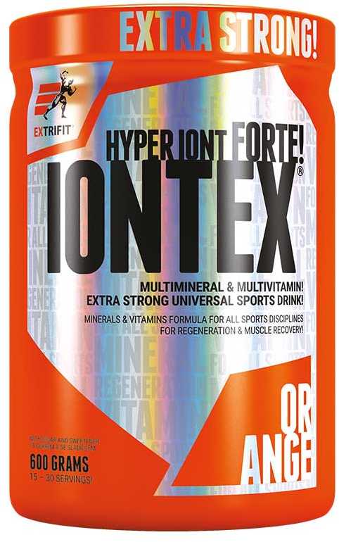 Extrifit Iontex Forte 600 g - oranžinis