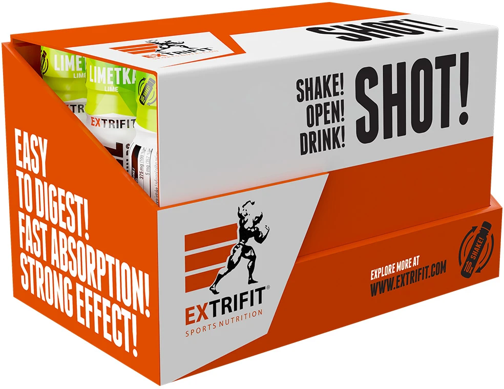 Extrifit Magnezz Shot! 15 x 90 ml lime