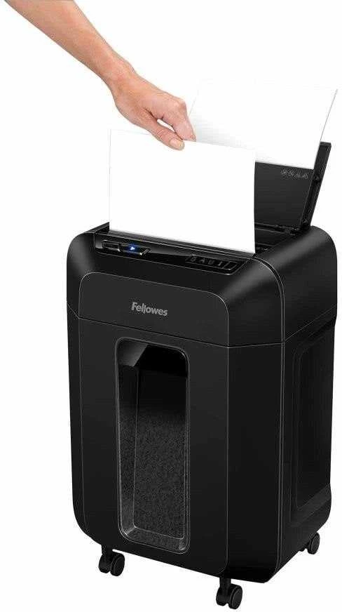 Fellowes Mini-Cut | AutoMAX 80M | Juodas | 17 L | Popieriaus smulkinimas | Kreditinių kortelių smulkinimas