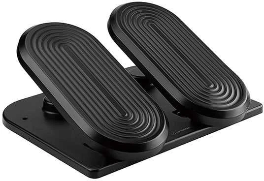 ULTRADESK FOOTPODIUM ergonomiškas kojų atramos pagrindas, juodas