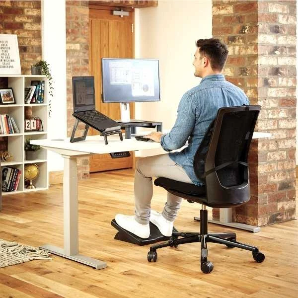 Laikiklis FELLOWES Stand-Graph Monitorius stovas grafitas