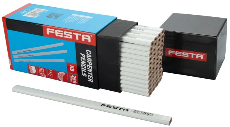 Staliaus pieštukas "HB"250 mm FESTA 13268