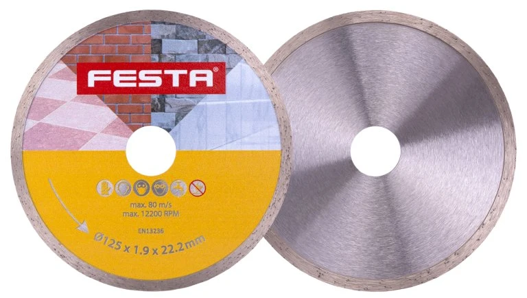 Šakotuvas Festa diamond disc O 125 x 2 x 22,2 mm