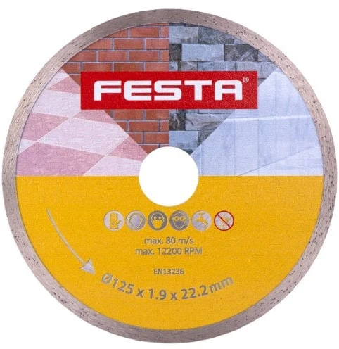 Šakotuvas Festa diamond disc O 125 x 2 x 22,2 mm