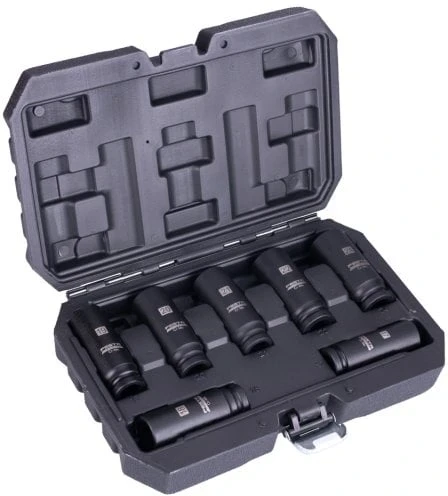 FESTA INDUSTRY Set of Extended 1/2" Cr-Mo Socket Heads