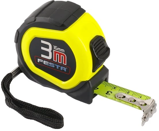 Ruletė su magnetu 3 m x 16 mm FESTA 11103