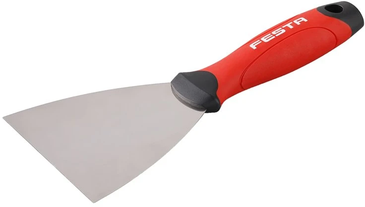 Šakotuvas Festa Nerūdijantis plienas spatula, 80 mm, rubber handle