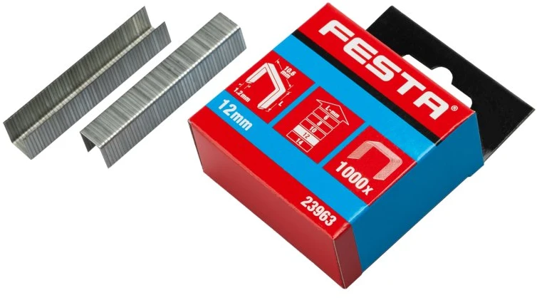 Festa Staples EXTRA, 12 mm, 1000 pcs