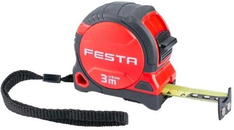 Dvipusė ruletė su magnetu 5 m x 25 mm FESTA 11325