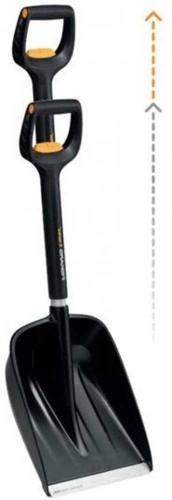 Fiskars X-series teleskopinis kastuvas automobiliui
