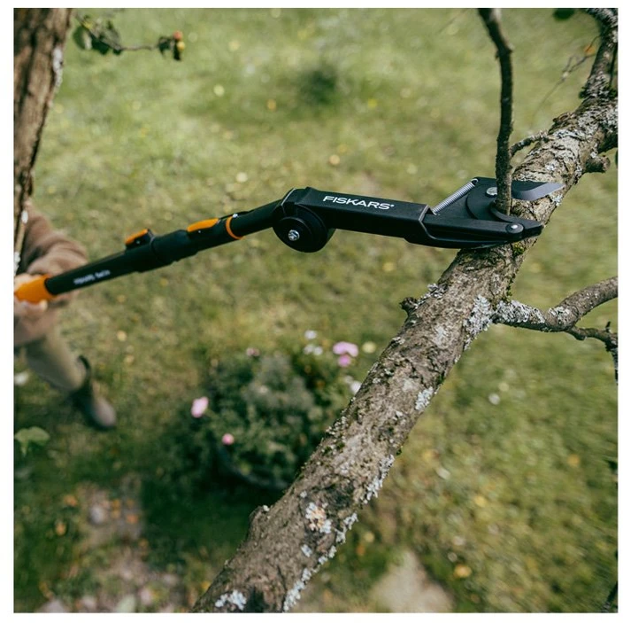 Fiskars OneClick teleskopinis kotas L