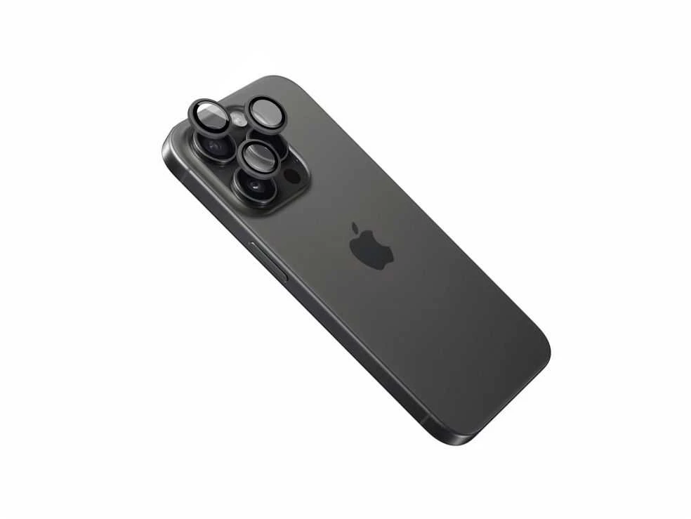 Fixed Camera Glass | Apple | iPhone 17 Pro/Pro Max | Glass | Juodas