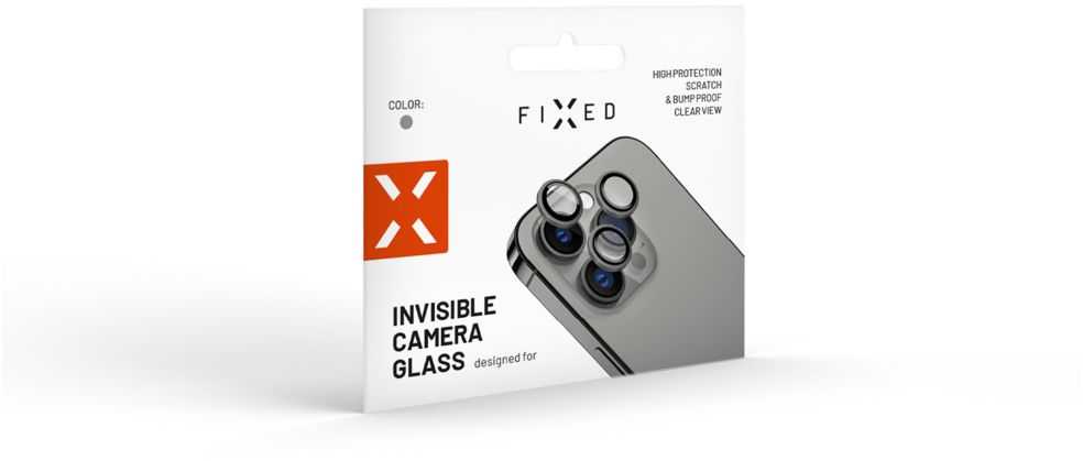 Fixed Camera Glass do Apple iPhone 11/12/12 Mini, gwiezdna szarość