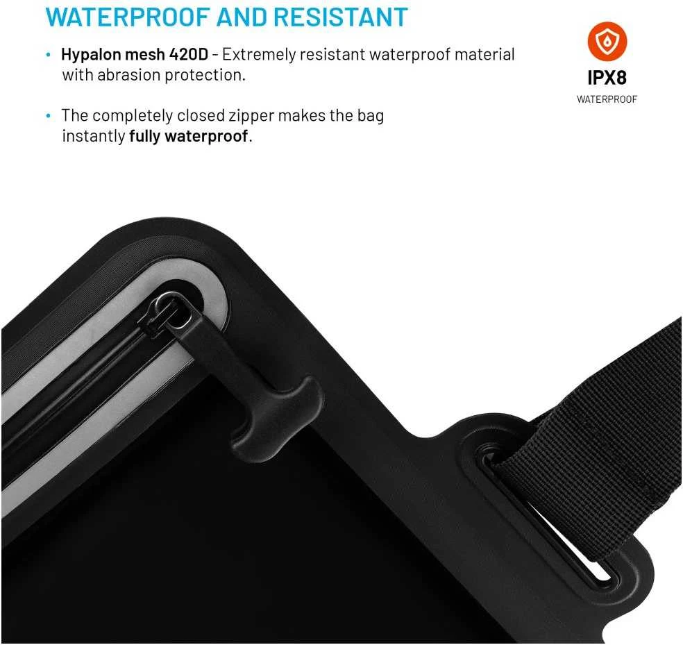 Fixed Wodoodporne etui na tablet FIXED Dry Dėklas na tablet su certyfikatem IPX8, juoda