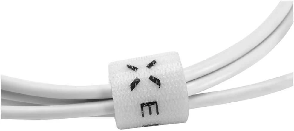 Fixed Fiksuotas USB/mikro USB 2m, balta
