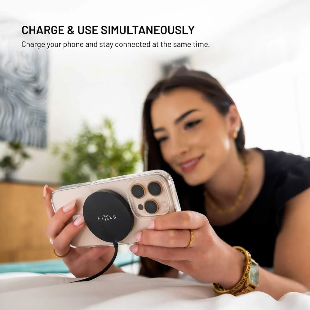 Įkroviklis Fixed MagPad Slim Indukcinė 2.2 A (FIXMPADS-BK)