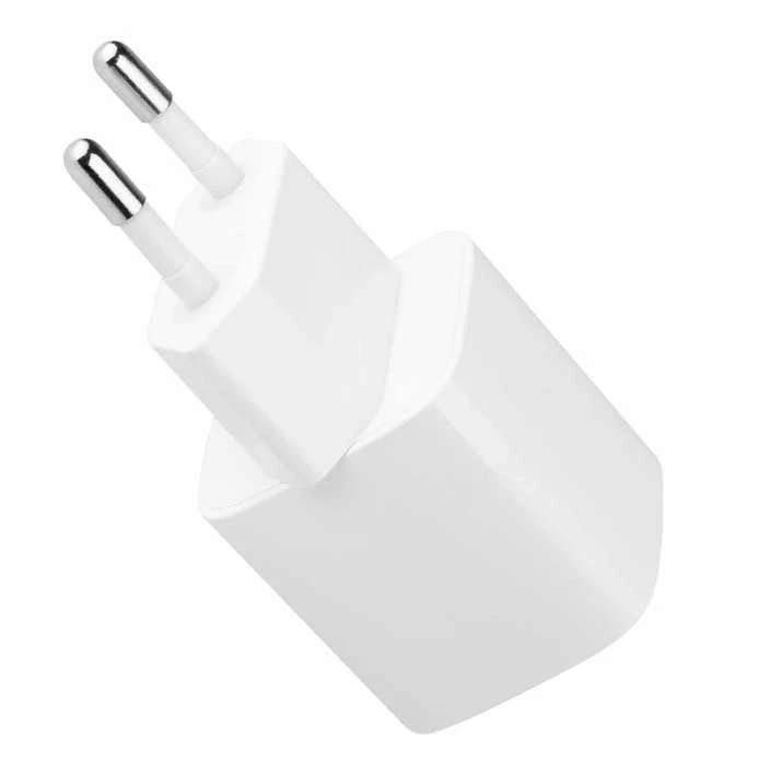 Fixed Fiksuotas Mini USB-C 30W + kabelis USB-C/USB-C, baltas