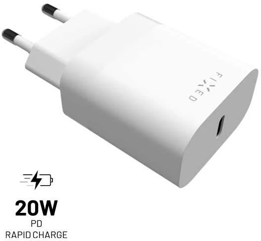 Fixed Fiksuotas | Kelioninis įkroviklis, 20W | FIXC20N-C-WH