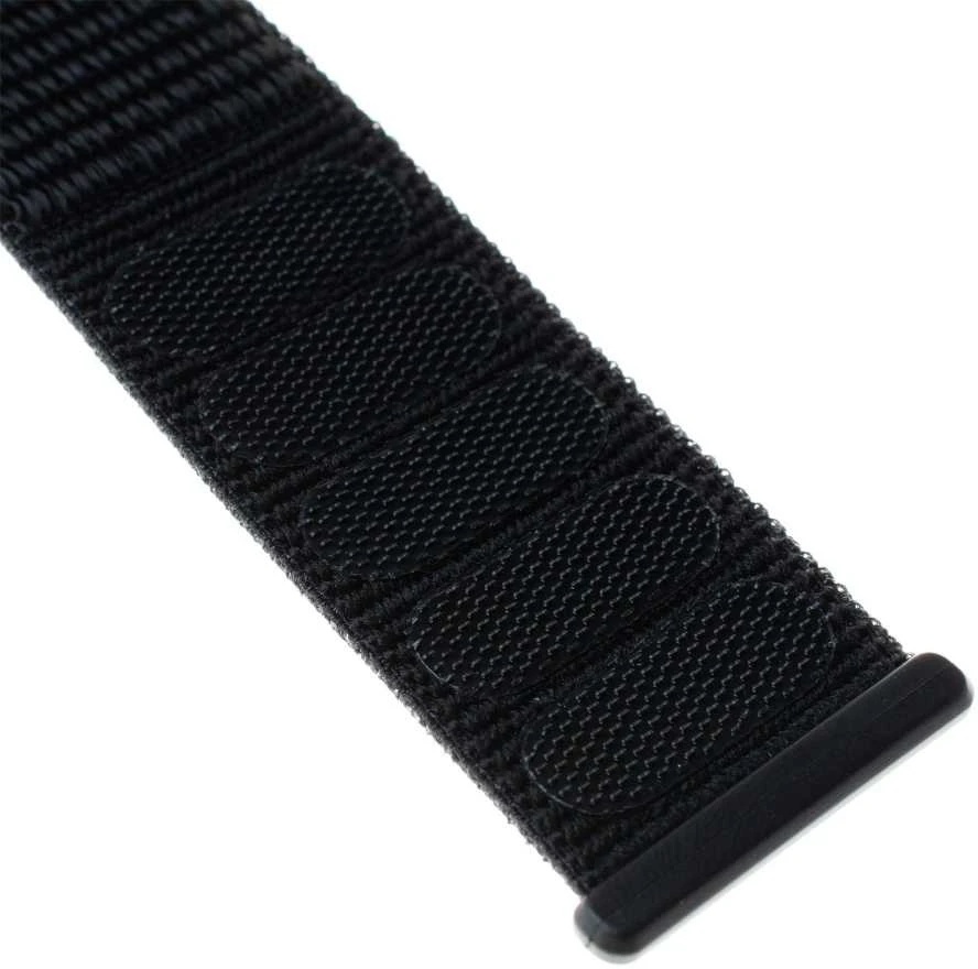 FIXED Nylon apyrankė skirta Apple Watch 38/40/41 mm juodos spalvos