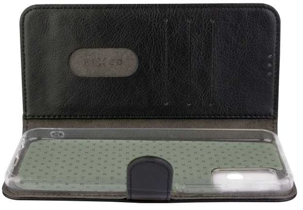 Fixed Ištaisyta | Opus, skirtas Xiaomi Redmi Note 12S | FIXOP3-1104-BK | Knygų dėklas | Xiaomi | Redmi Note 12S | Oda | Juodas
