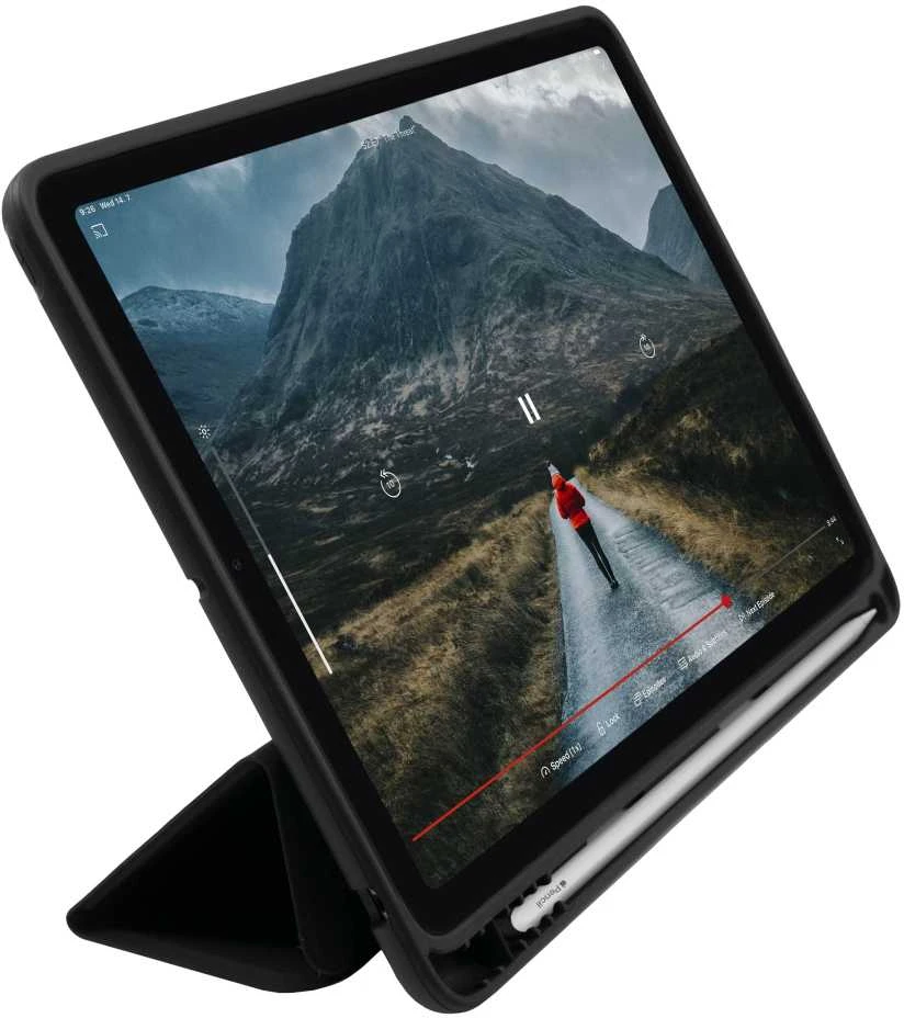Fixed Padcover+ | Apple | Planšetė Case | iPad Air 11" (2020-2026) | Artificial leather/TPU | Juodas