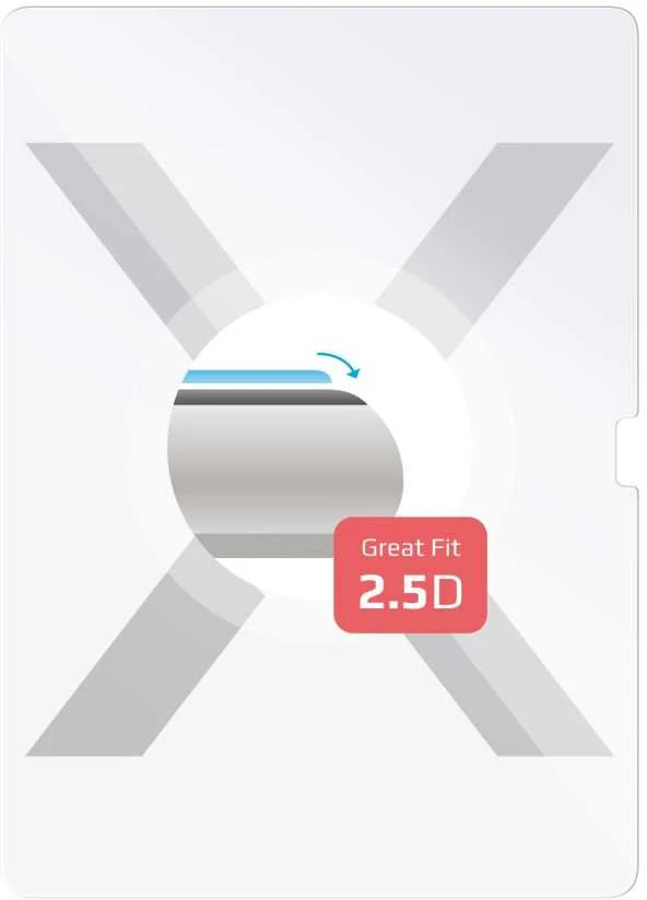 Fixed Fiksuota ekrano apsauga | Apple | iPad Air 11" (2024-2026) | Grūdintas stiklas | Skaidrus | 2.5D