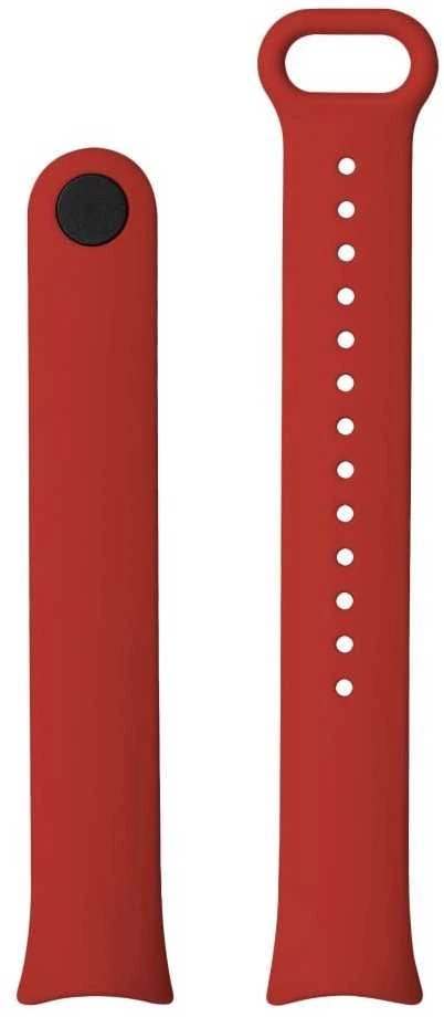 Fiksuotas silikoninis dirželis FIXED Silikoninis dirželis Xiaomi Smart Band 10/9/8, raudonas