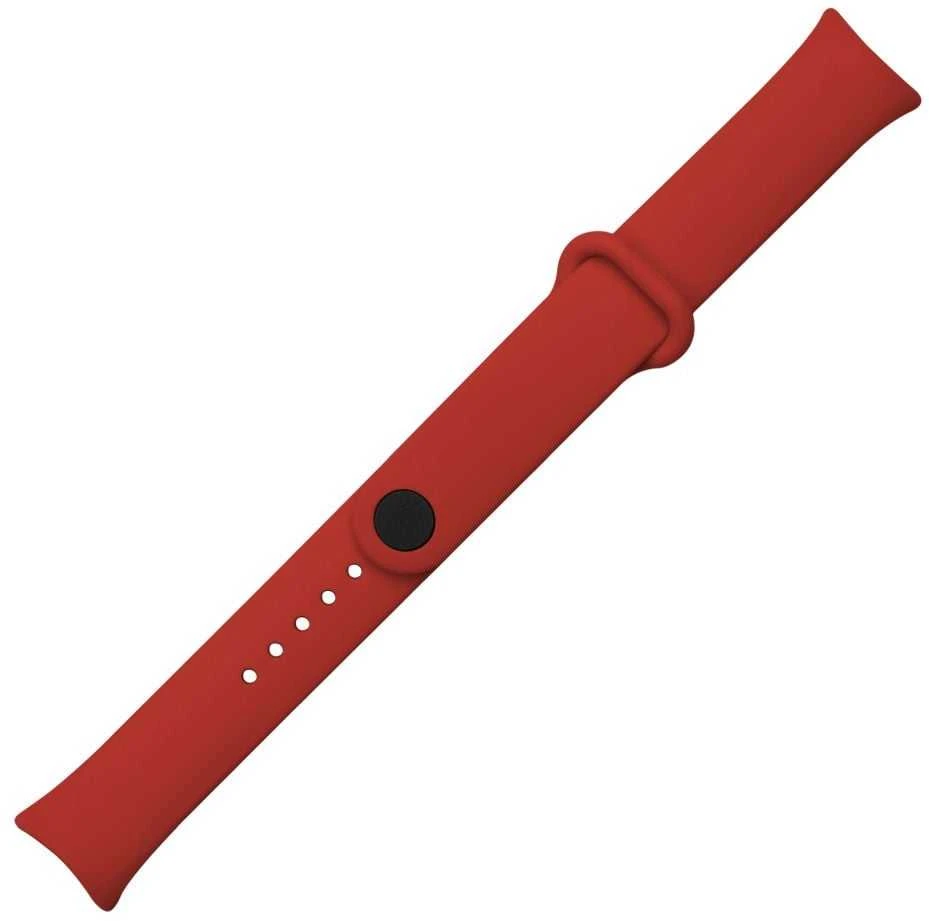 Fiksuotas silikoninis dirželis FIXED Silikoninis dirželis Xiaomi Smart Band 10/9/8, raudonas