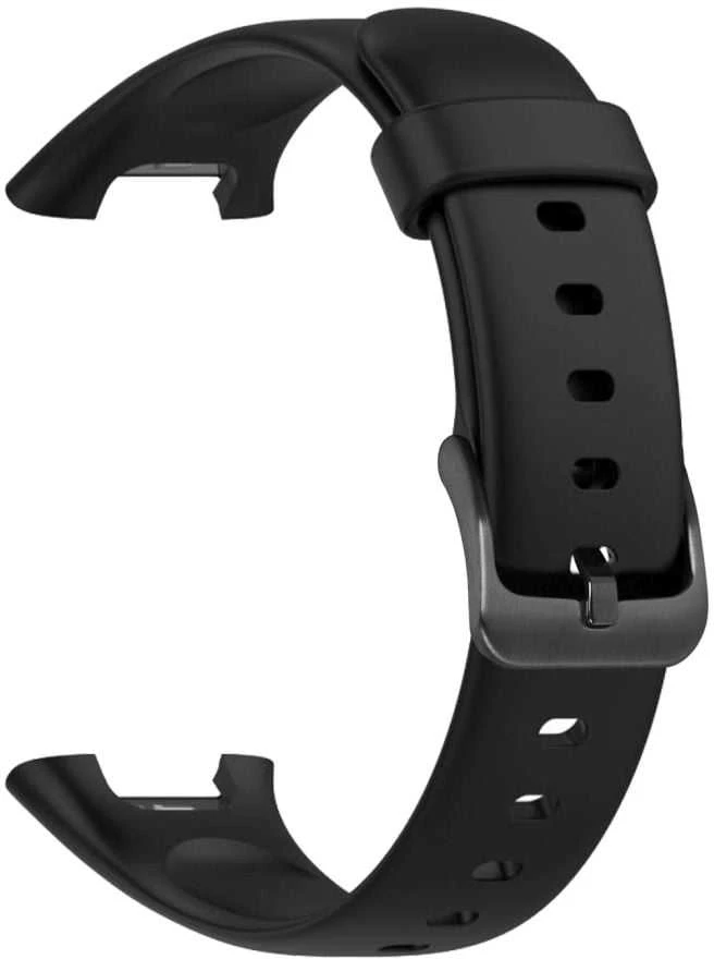 Fixed Fiksuotas | Silikoninis dirželis, skirtas „Xiaomi Mi Smart Band 7 Pro“ | Juodas