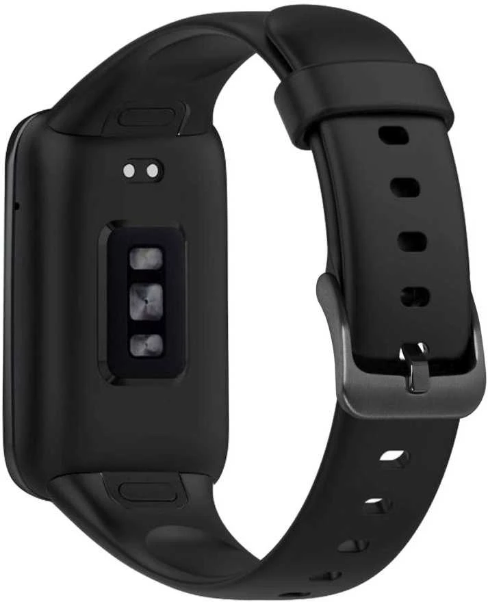 Fixed Fiksuotas | Silikoninis dirželis, skirtas „Xiaomi Mi Smart Band 7 Pro“ | Juodas
