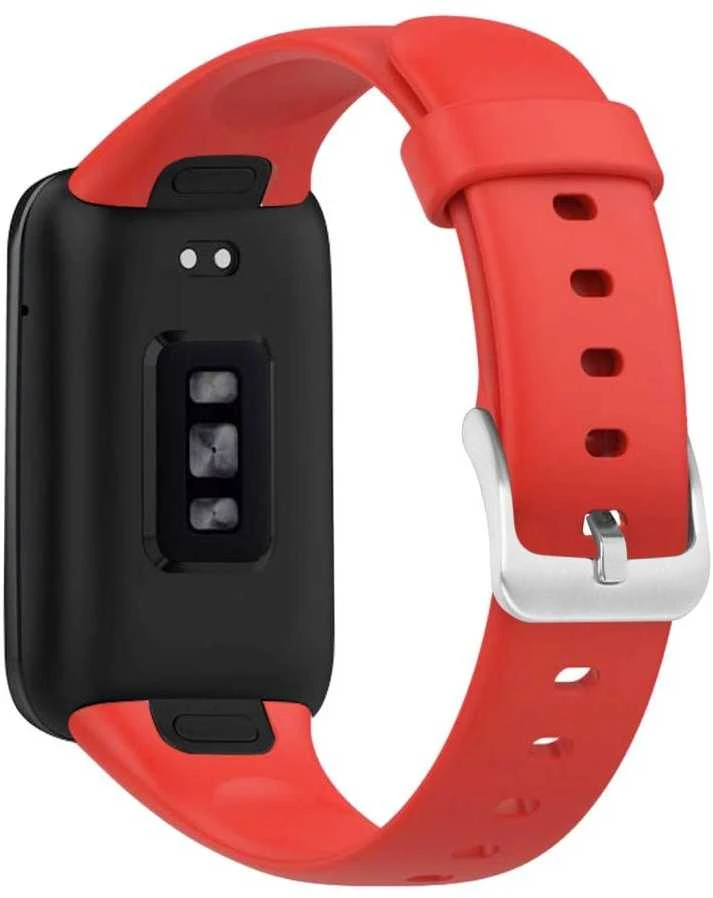 Fixed Dirželis silikonowy do Xiaomi Mi Smart Band 7 Pro, raudona