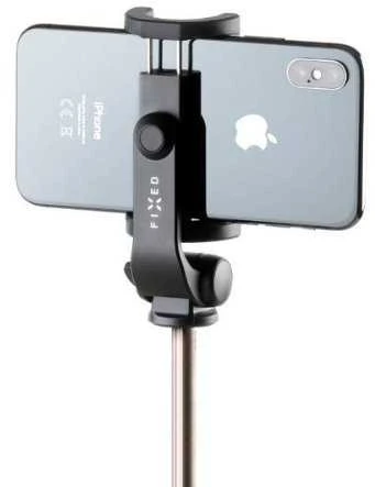 Fixed Fiksuotas | Asmenukės lazda su trikoju Snap Lite | Ne | Bluetooth | Juodas | 56 cm | Aliuminio lydinys | Tinka: Telefonams nuo 50 iki 90 mm pločio; Bluetooth paleidimo diapazonas: 10 m; Selfie lazdos apkrova: 1000 g; Nuimamas Bluetooth nuotolinio valdymo pultas su keičiama baterija | 155 g | Nr