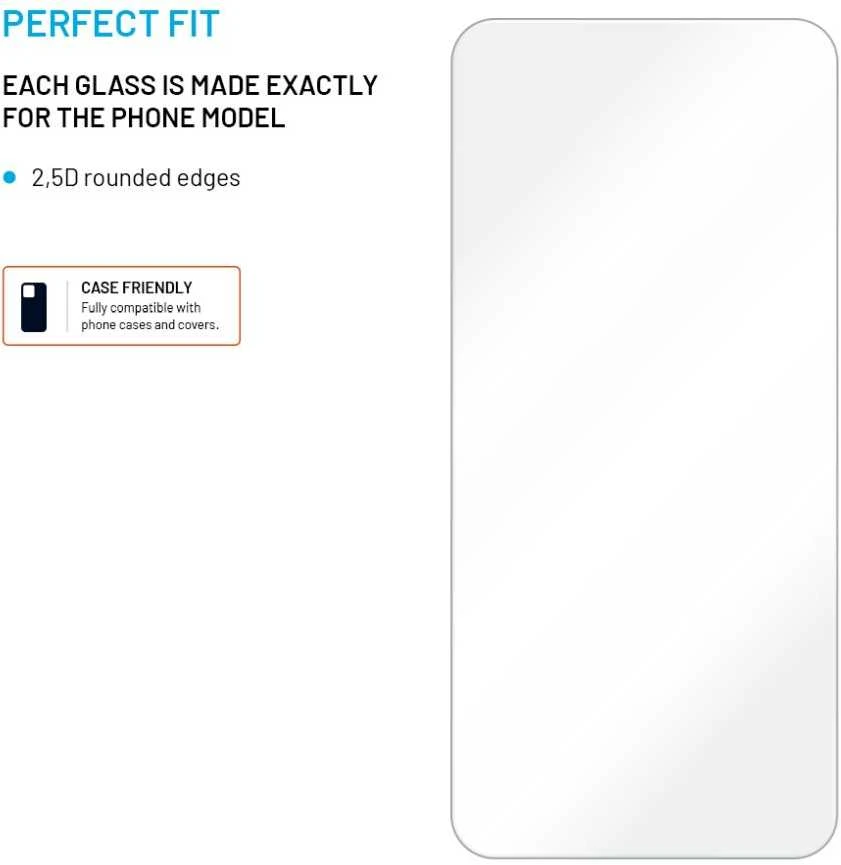 Fixed Fiksuota ekrano apsauga | Xiaomi | Redmi Note 15 Pro 5G | Grūdintas stiklas | Skaidrus