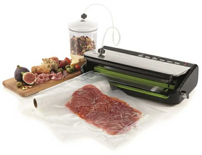 Food Saver Vakuumavimo Aparatas - Foodsaver Ffs005x 0.5 Mbar Juodas Nerūdijančio Plieno