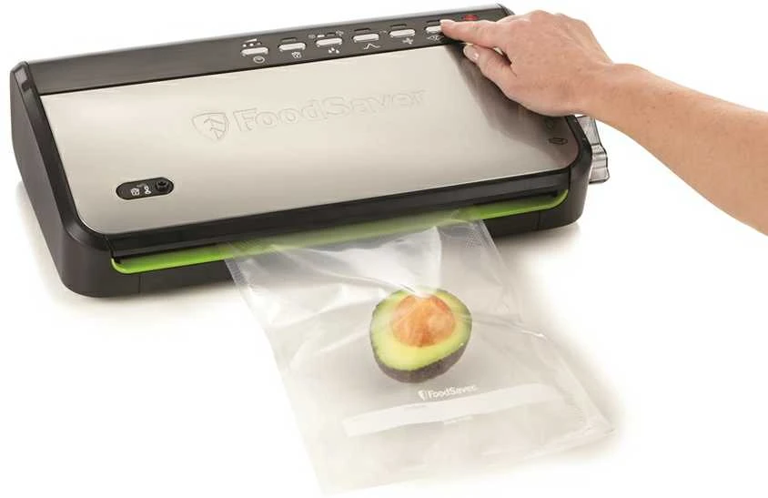 Food Saver Vakuumavimo Aparatas - Foodsaver Ffs005x 0.5 Mbar Juodas Nerūdijančio Plieno